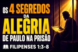Os 4 Segredos da Alegria de Paulo na Prisão – Filipenses 1:3-8