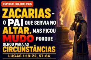 Zacarias – O Pai Que Servia no Altar, Mas Ficou Mudo Porque Olhou Para as Circunstâncias – Lucas 1:18-22, 57-64