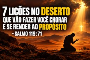 7 Lições no Deserto Que Vão Fazer Você Chorar e se Render ao Propósito – Salmo 119:71