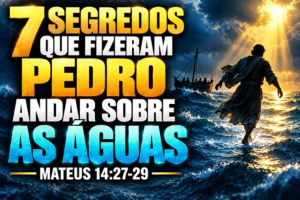 7 Segredos Que Fizeram Pedro Andar Sobre As Águas – Mateus 14:27-29
