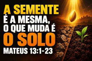A Semente é a Mesma, O Que Muda é o Solo – Mateus 13:1-23