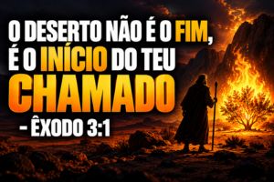O Deserto Não é o Fim, É o Início do Teu Chamado – Êxodo 3:1
