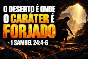 O Deserto é Onde o Caráter É Forjado – 1 Samuel 24:4-6