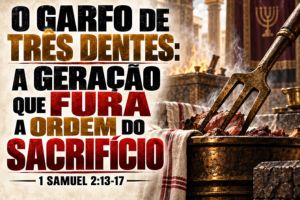O Garfo de Três Dentes: A Geração que Fura a Ordem do Sacrifício – 1 Samuel 2:13-17